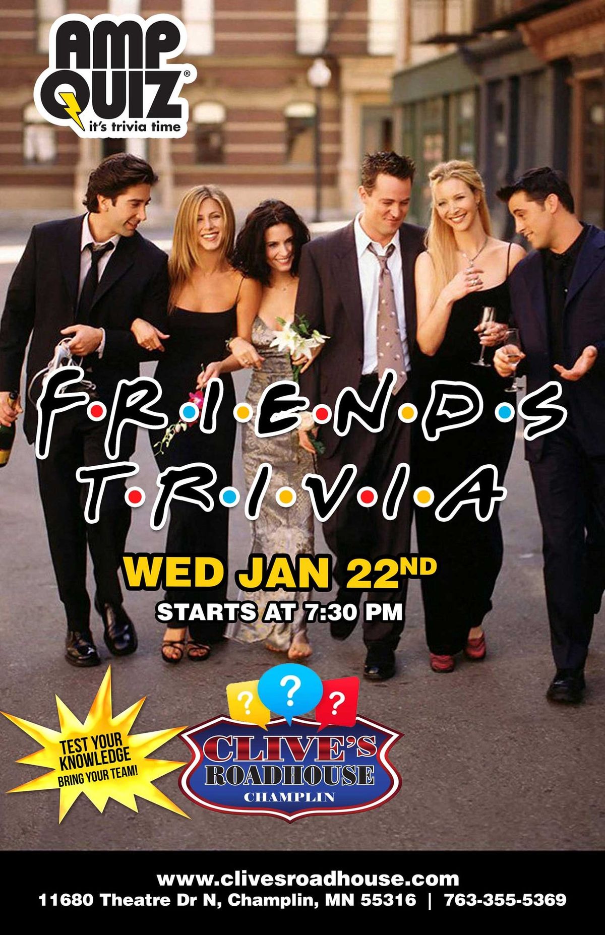 Friends Themed Trivia