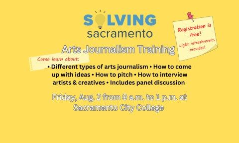 Free Arts Journalism Training