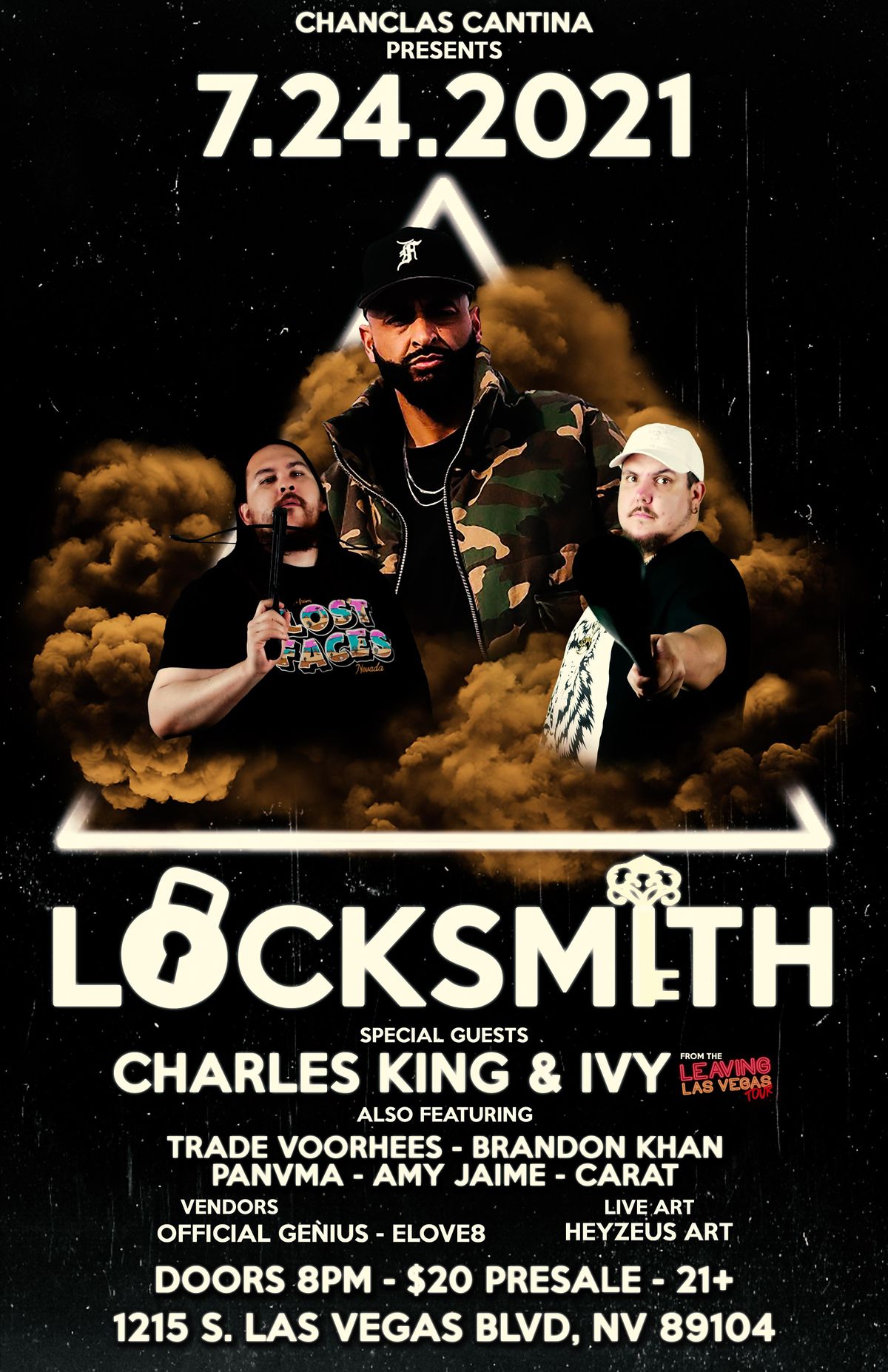 Locksmith LIVE @Chanclas Cantina