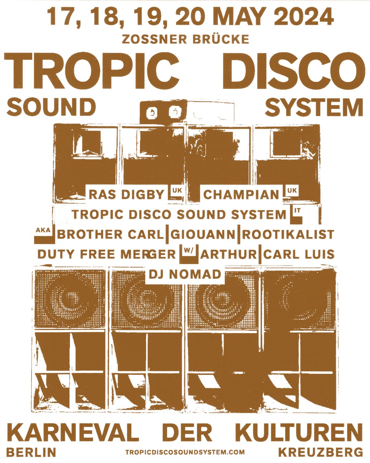 Tropic Disco Sound System @ Karneval der Kulturen (Berlin)