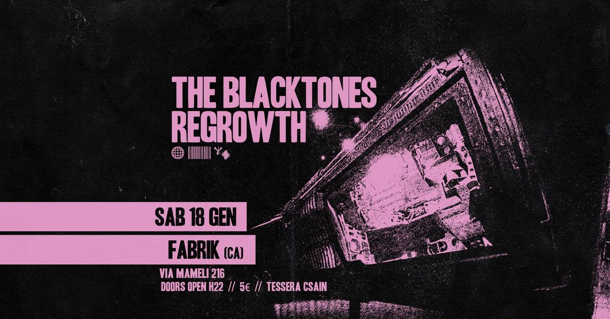 The Blacktones \/\/ Regrowth \/\/ Live @ Fabrik