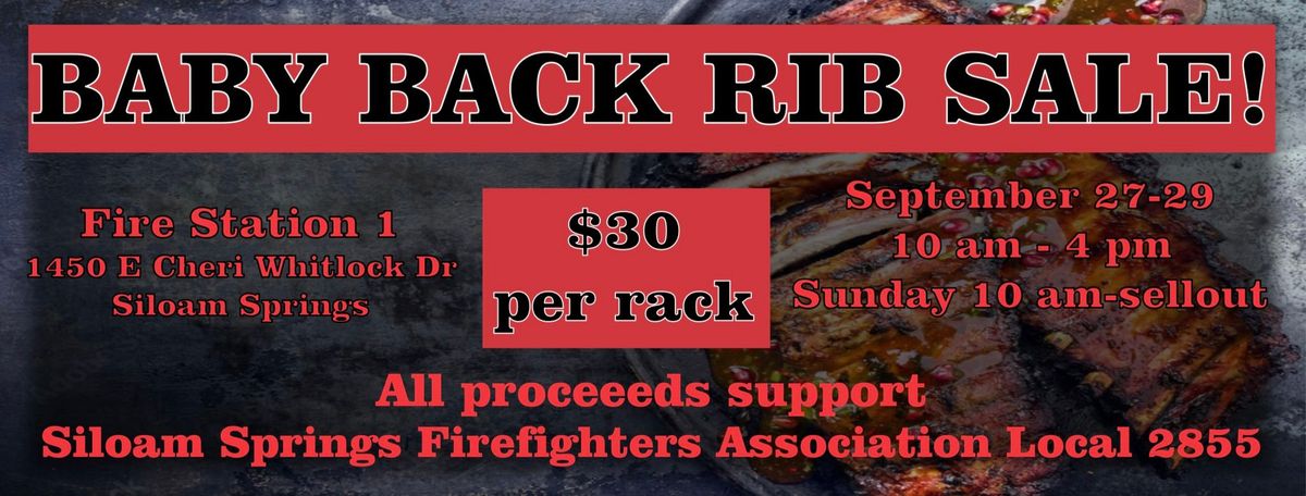 Baby Back Rib Sale