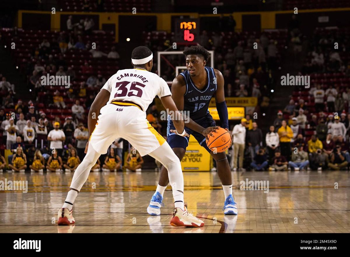 San Diego Toreros at Arizona State Sun Devils Mens Basketball