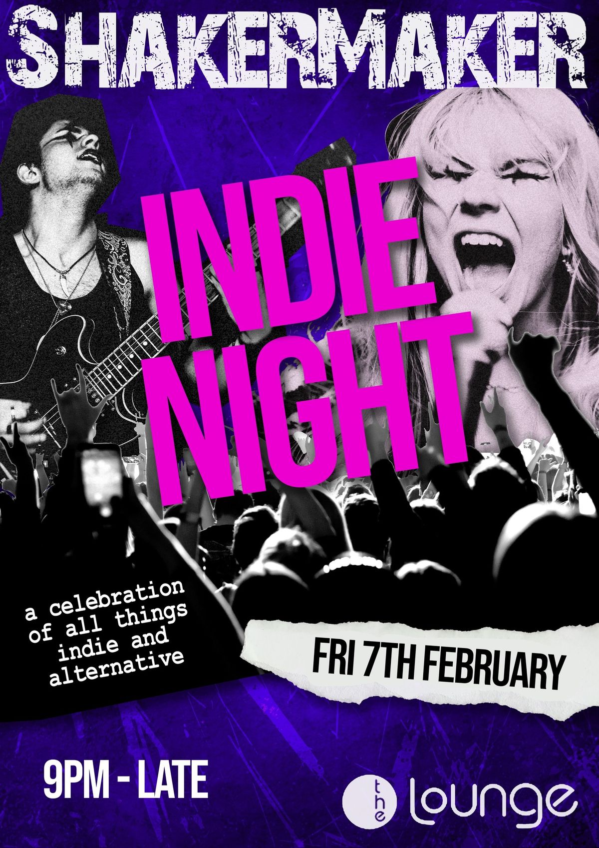 Shakermaker - Indie Club Night!