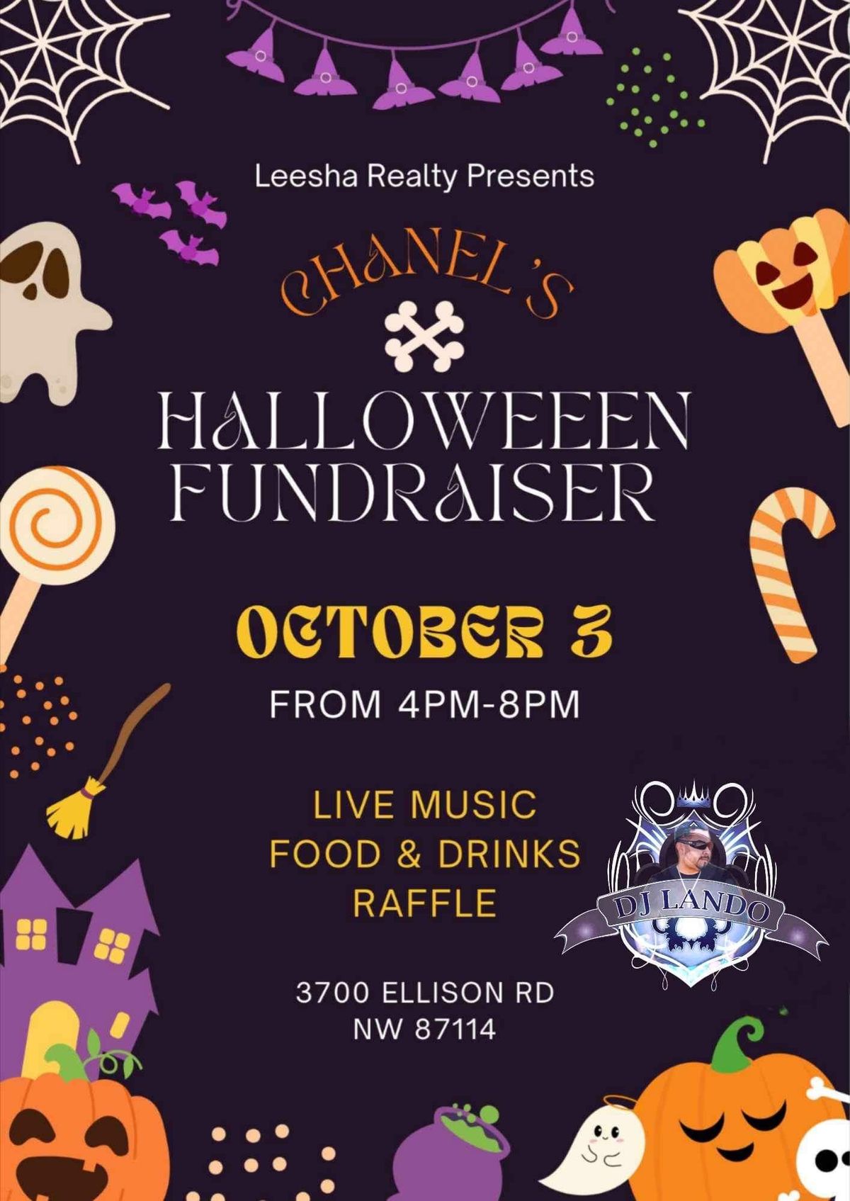 Chanel Halloween fundraiser 