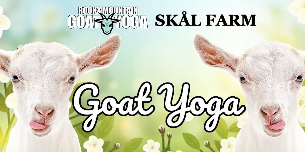 Goat Yoga - August 24th (Sk\u00e5l Farm)