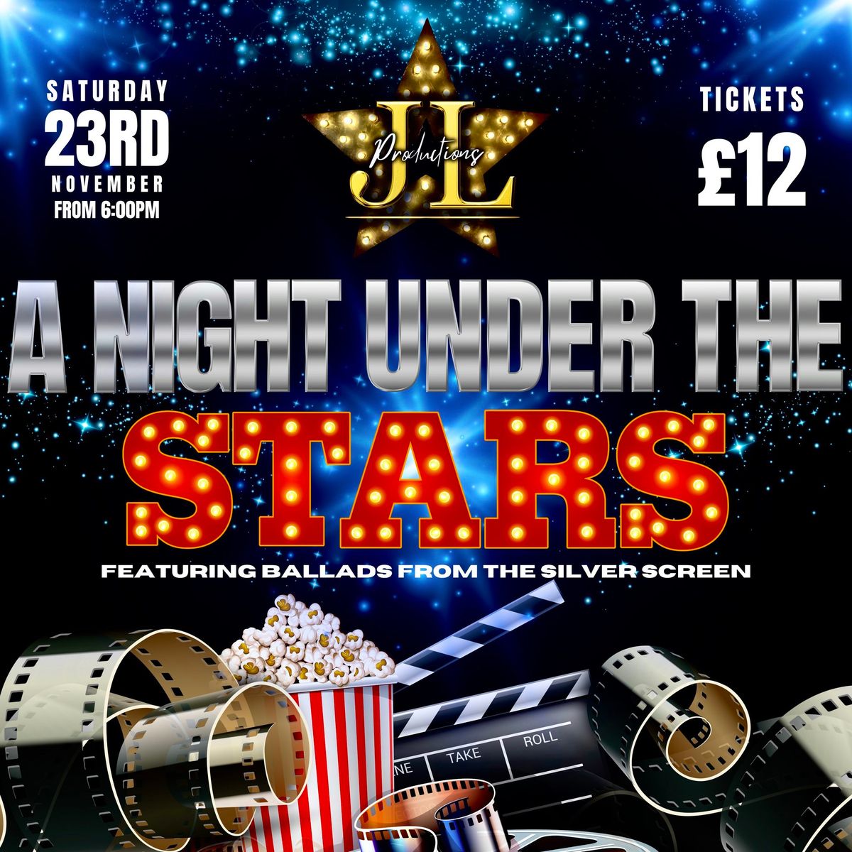 A Night Under The Stars \u2018Featuring Ballads From The Silver Screen\u2019