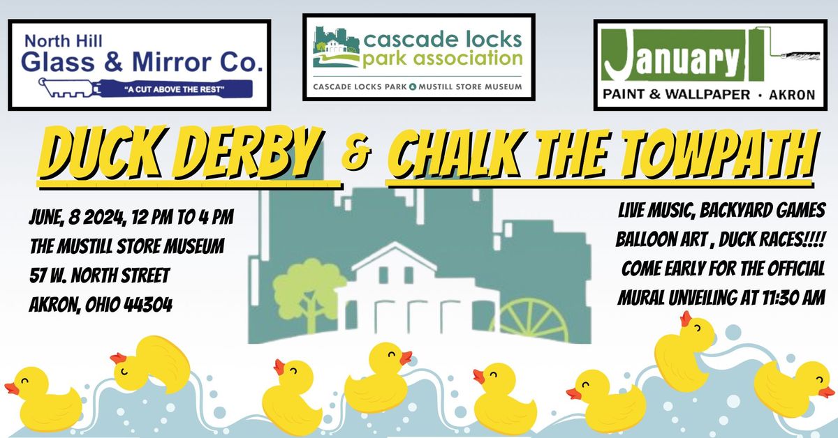 Duck Derby & Chalk The Towpath 2024