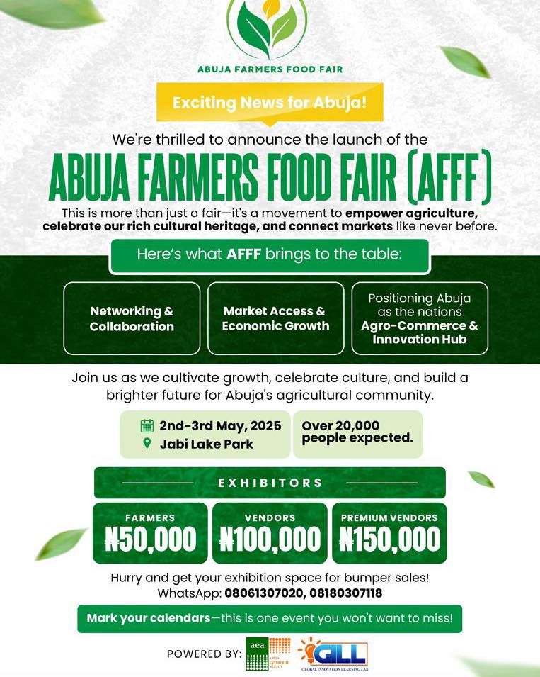 Abuja Farmers Food Fair 