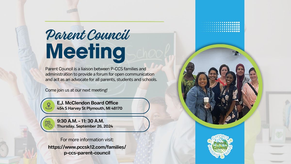 Parent Council Meeting 