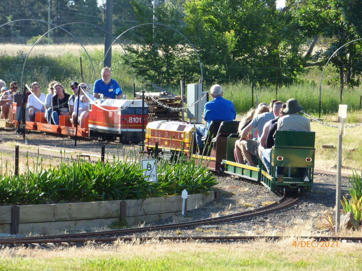 GOT BORED KIDS? COME RIDE THE TRAINS THIS WEEKEND!