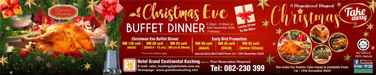 CHRISTMAS EVE BUFFET DINNER 2024