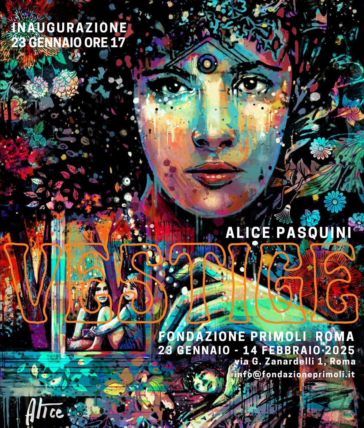 VESTIGE mostra personale di Alice Pasquini