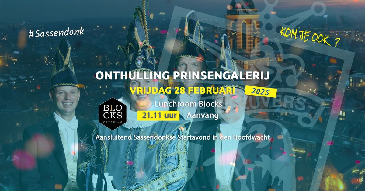 Onthulling Prinsengalerij