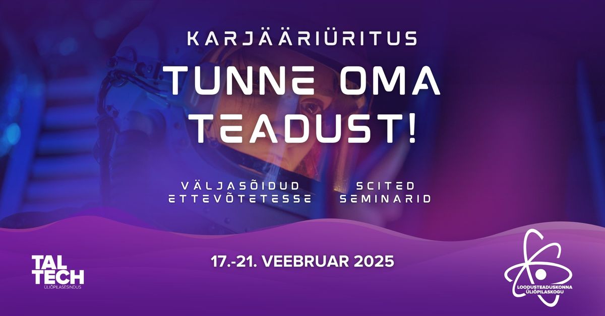 Tunne Oma Teadust! 2025