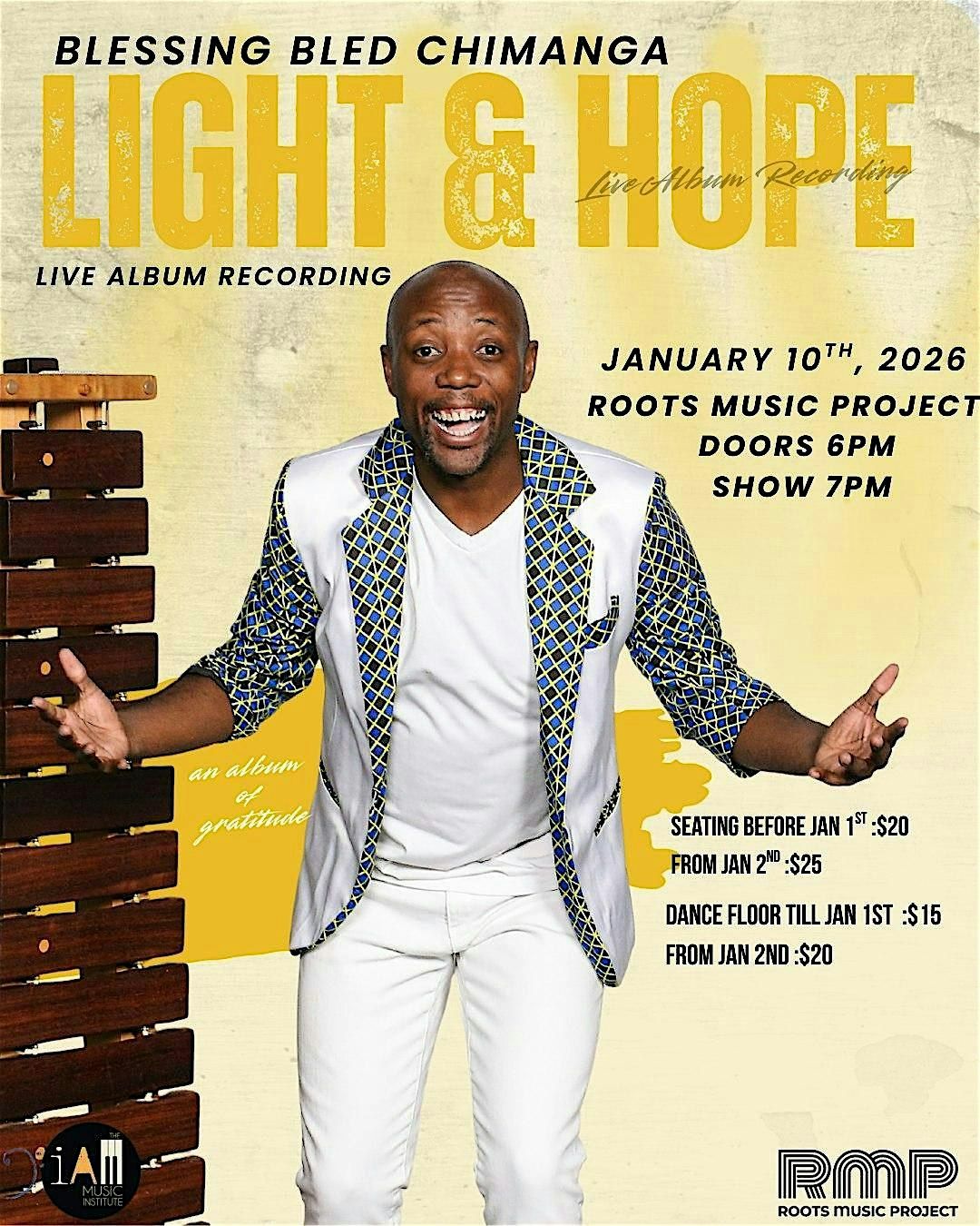 Blessing Bled Chimanga - Light & Hope: live album recording