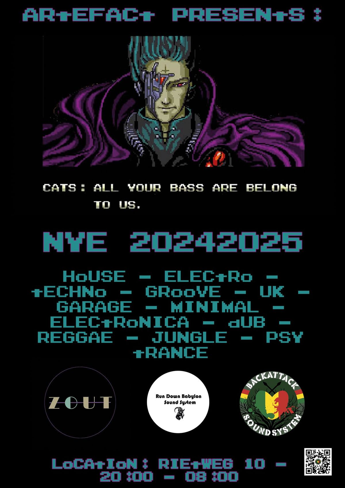 NYE 24\/25: ALL YOUR BASS ARE BELONG TO US