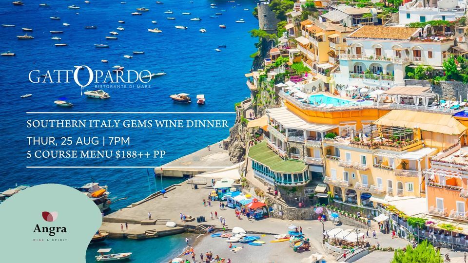 Southern Italy Gems Wine Dinner