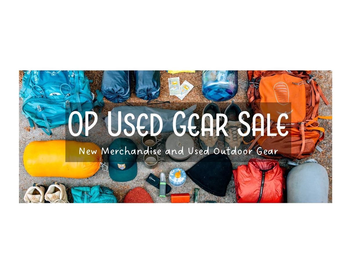 Outdoor Program Used Gear and New Merchandise Sale