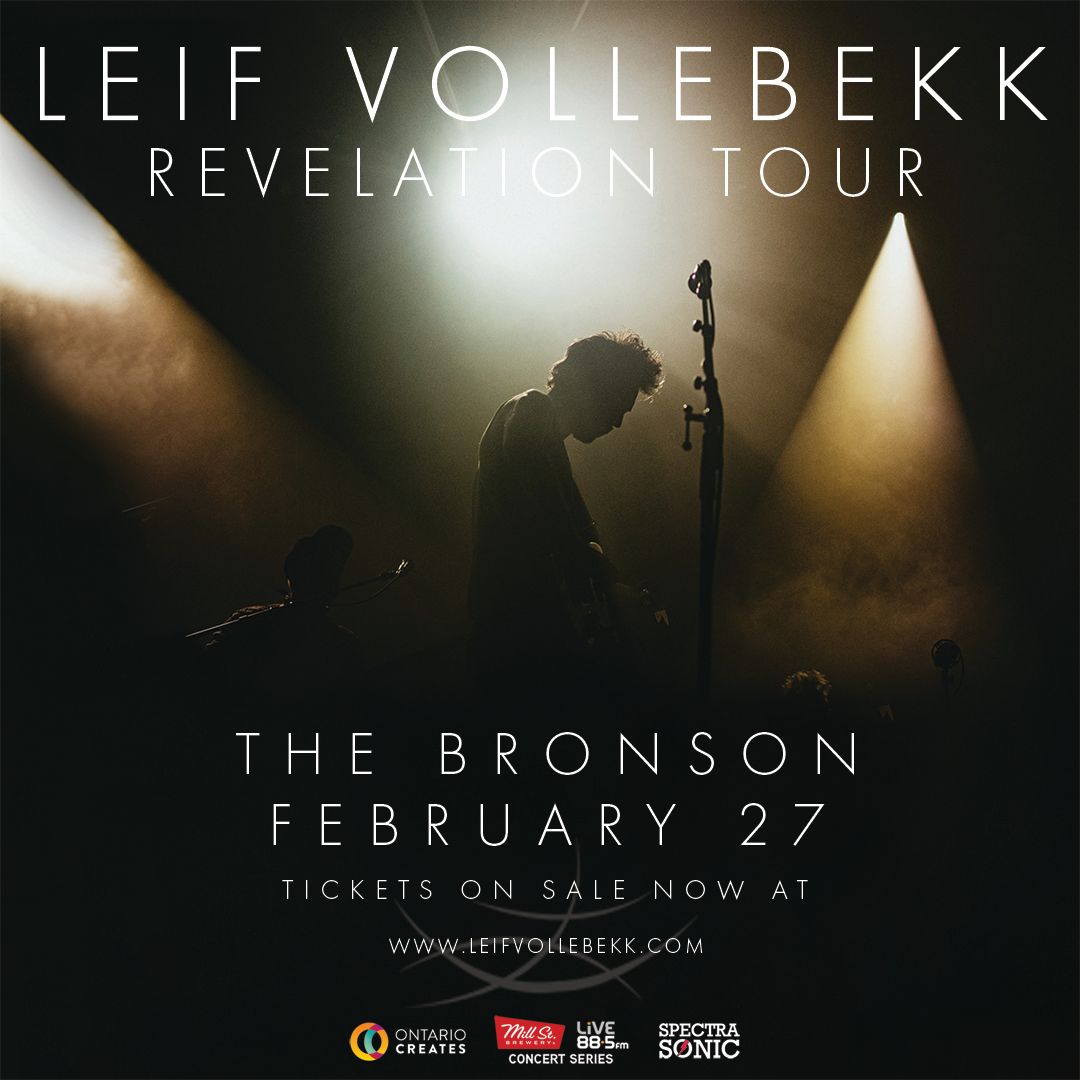 Leif Vollebekk at Bronson Centre