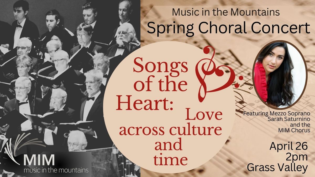 Songs of the Heart - MIM Spring Choral Concert