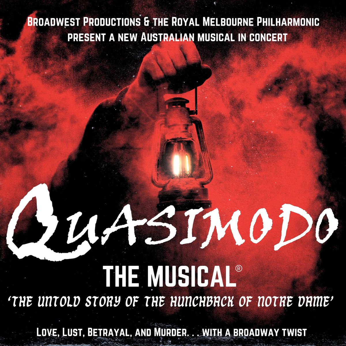 QUASIMODO The Musical (In Concert): 20, 21, 22 Sep