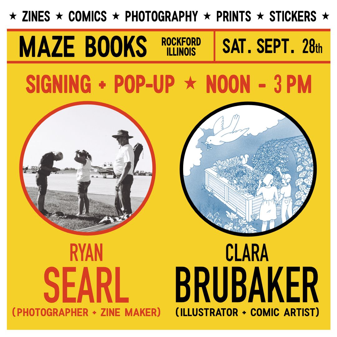 Clara Brubaker and Ryan Searl Pop-up \/ Signing at Maze Books