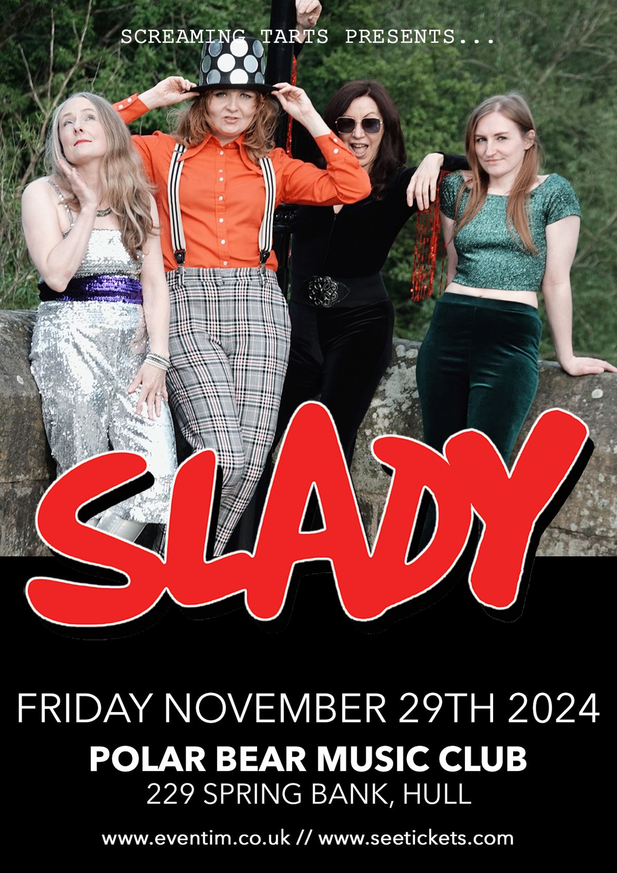 SLADY - The World's Only All Female Slade Tribute | Polar Bear, Hull