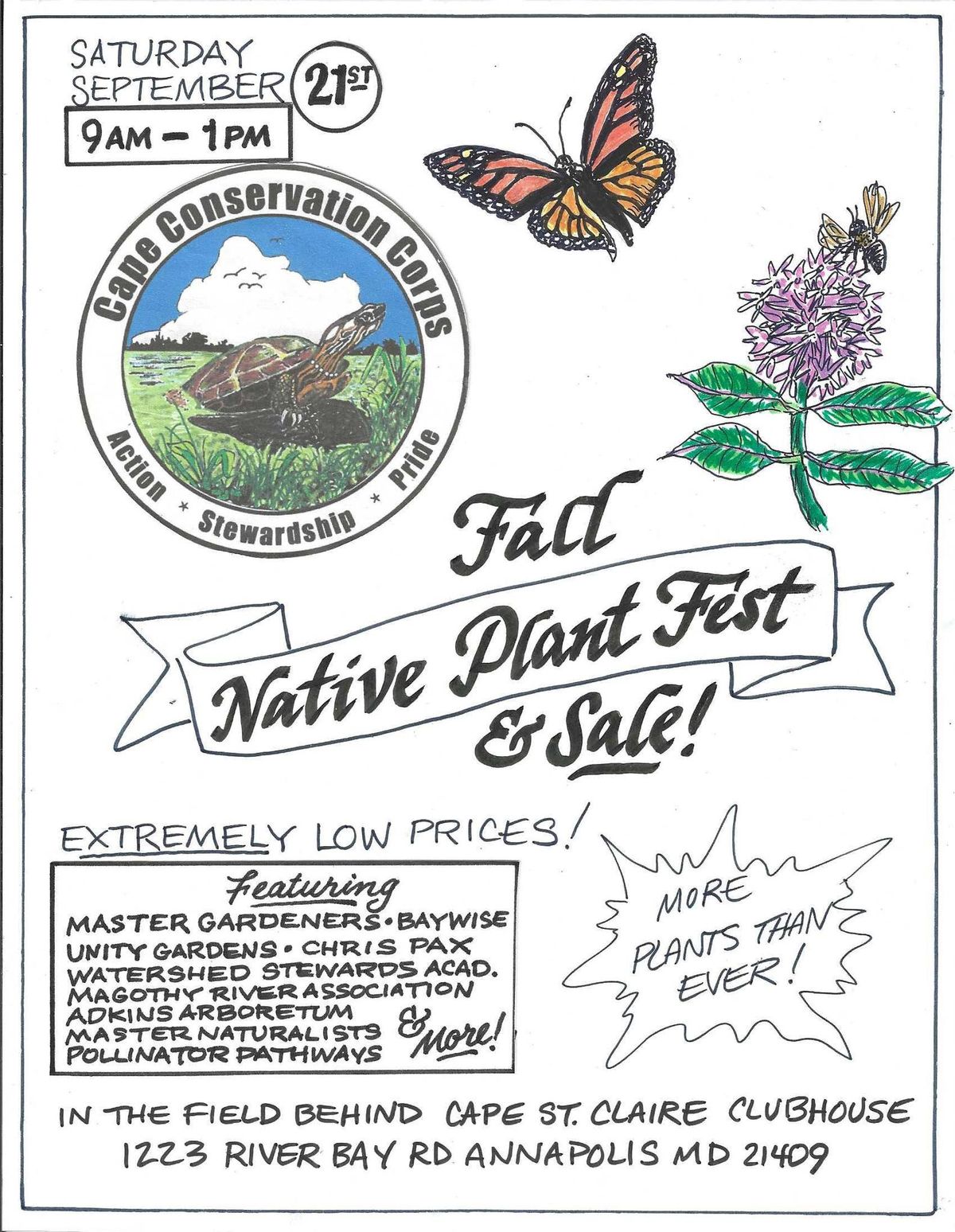 CCC Native Fall Plant Fest and Sale