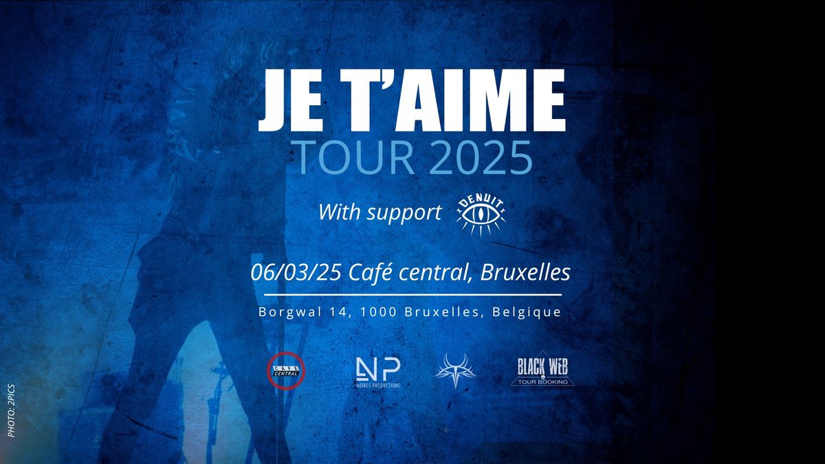 \u2606 Wave\/Post-Punk night w\/ JE T'AIME + Support: Denuit  \u2606