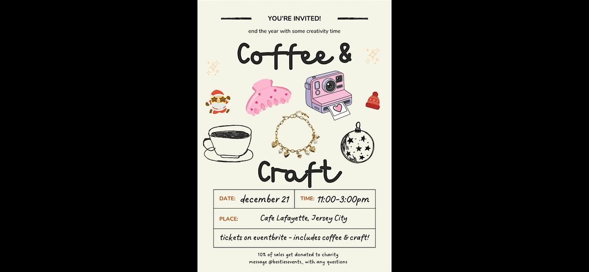 Coffee & Craft for Charity!