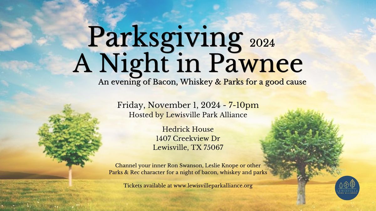 LPA Parksgiving 2024 - A Night in Pawnee