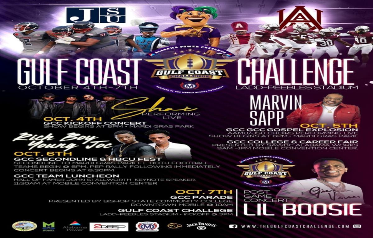 Parking Gulf Coast Challenge: Alabama A&M Bulldogs vs Jackson State Tigers