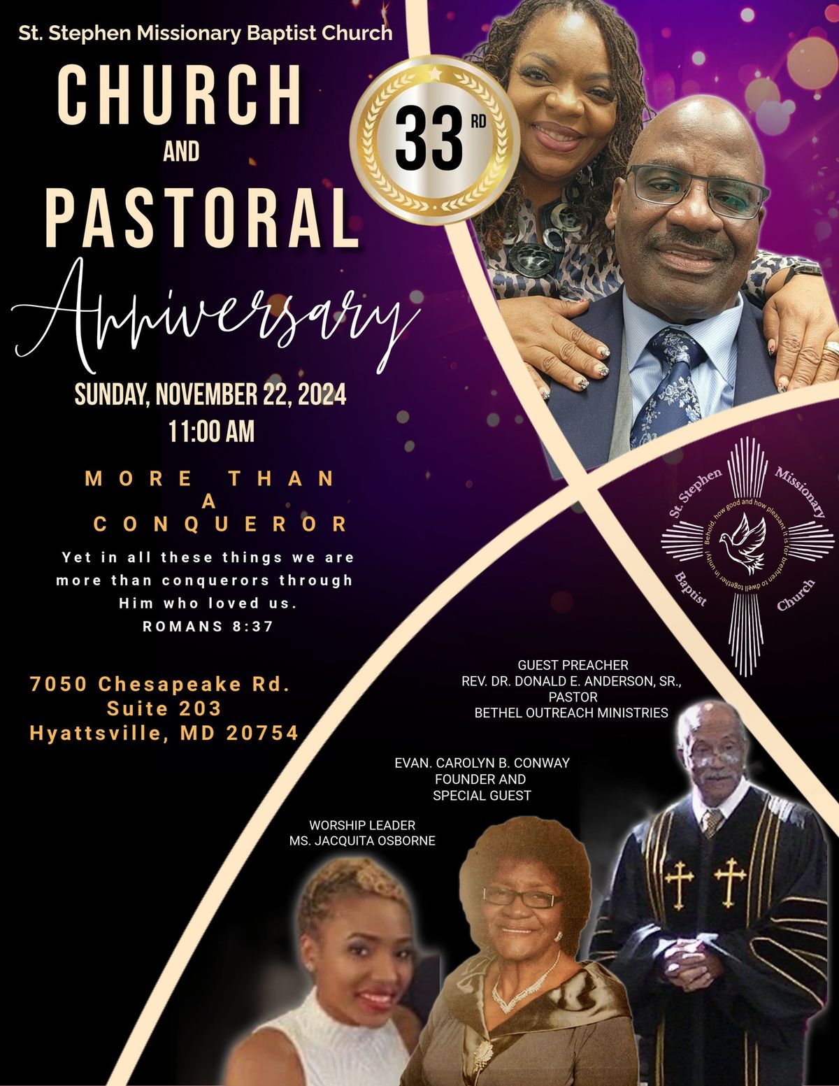 First In-Person Church Anniversary since 2019