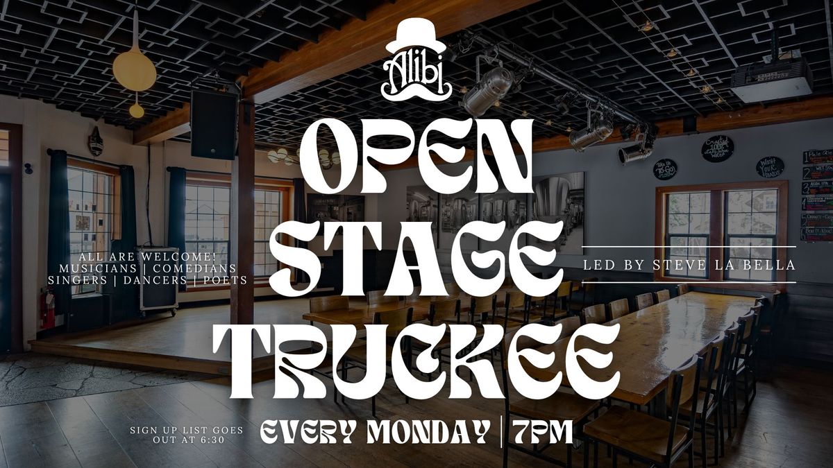 Open Stage Mondays!