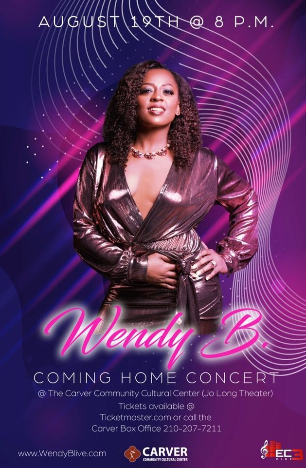 Wendy B. "Coming Home"Concert