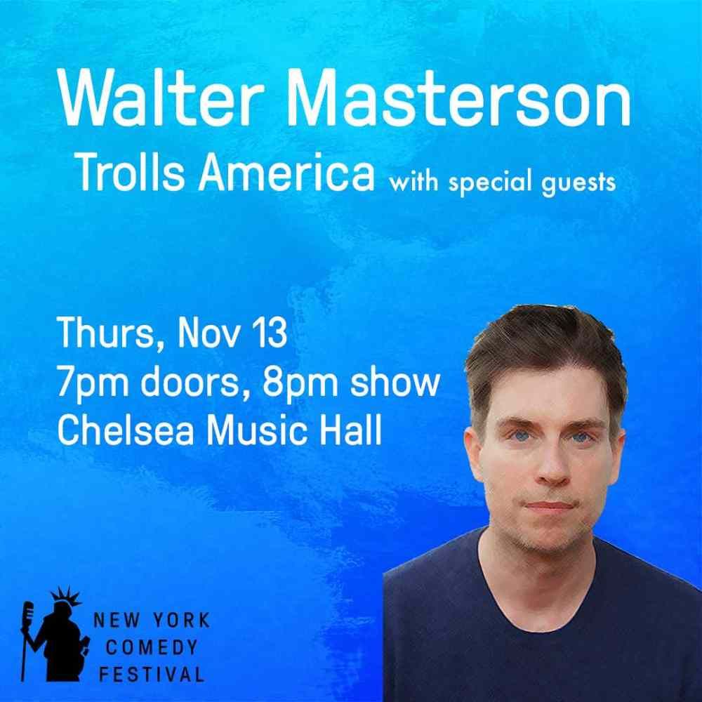 Walter Masterson at Cap City Comedy Club