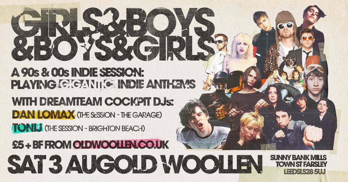 Girls & Boys \/\/ 90s & 00s INDIE SESSION