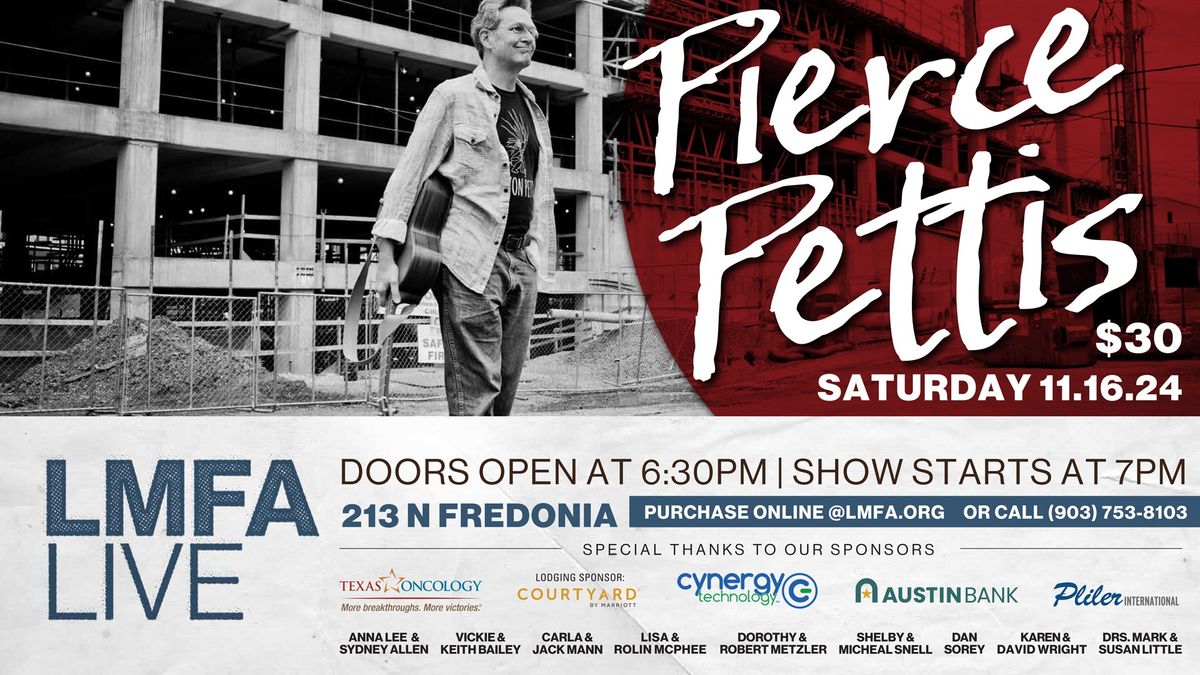 LMFA LIVE Concerts - Pierce Pettis