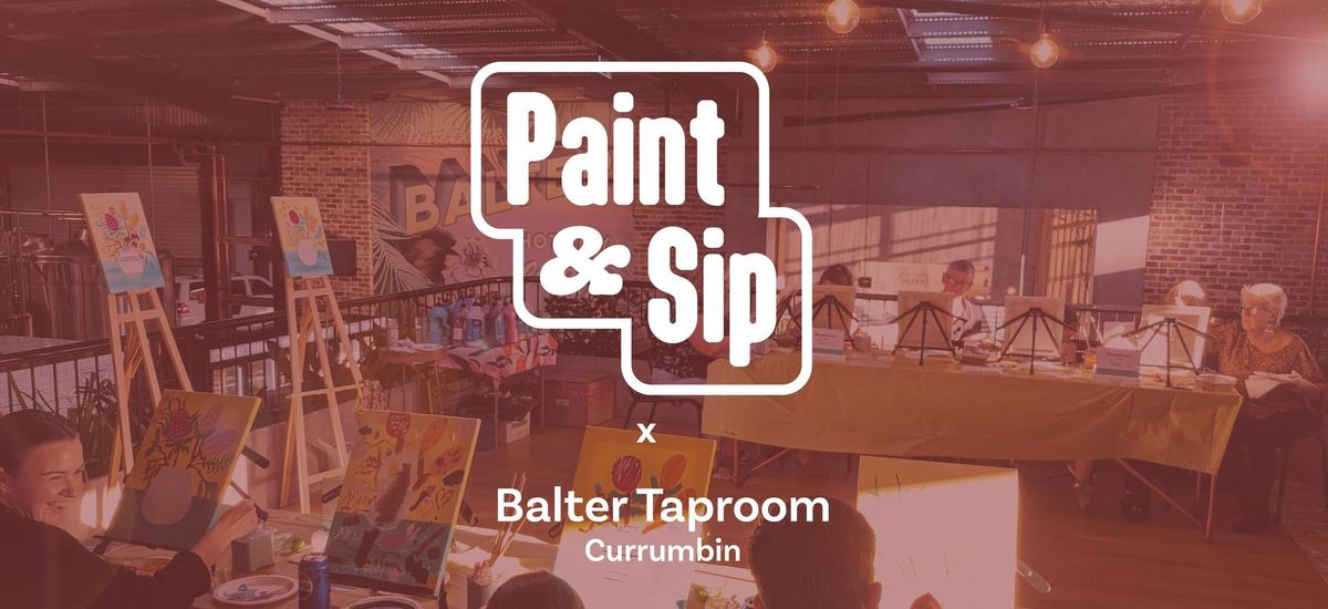 Paint and Sip at Balter Taproom