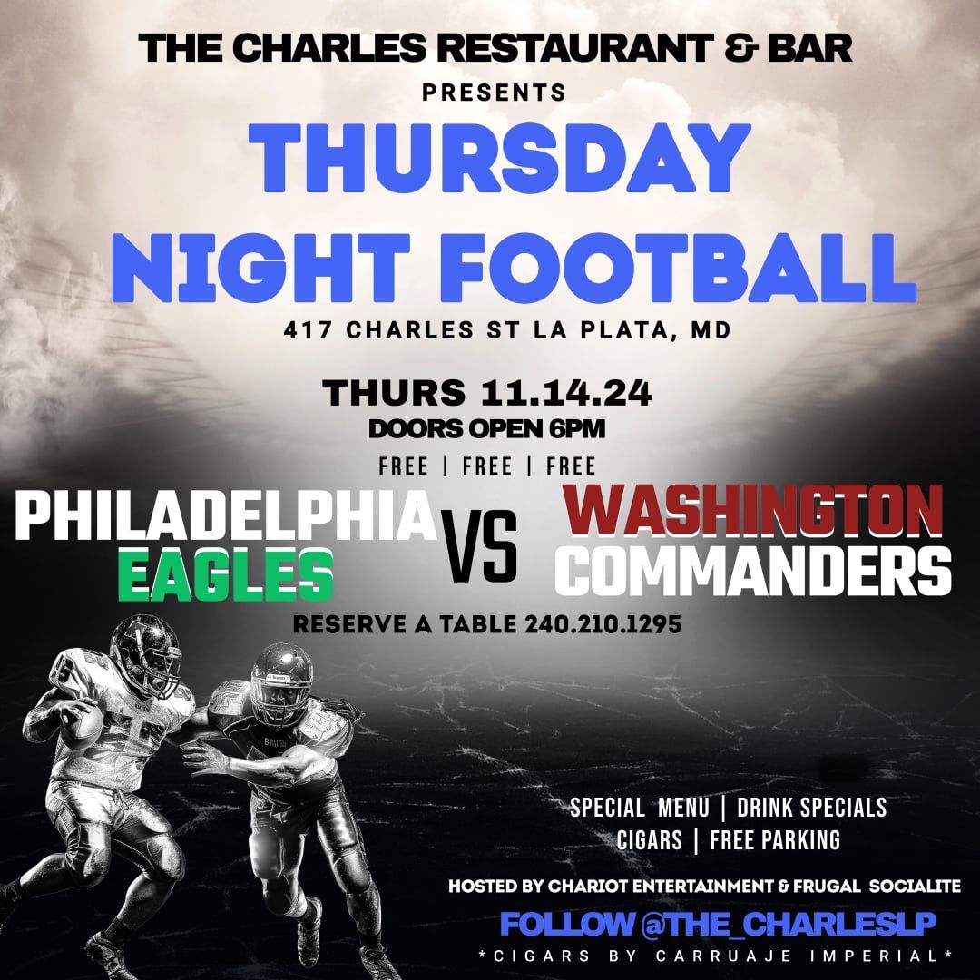 Thursday Night Football at The Charles