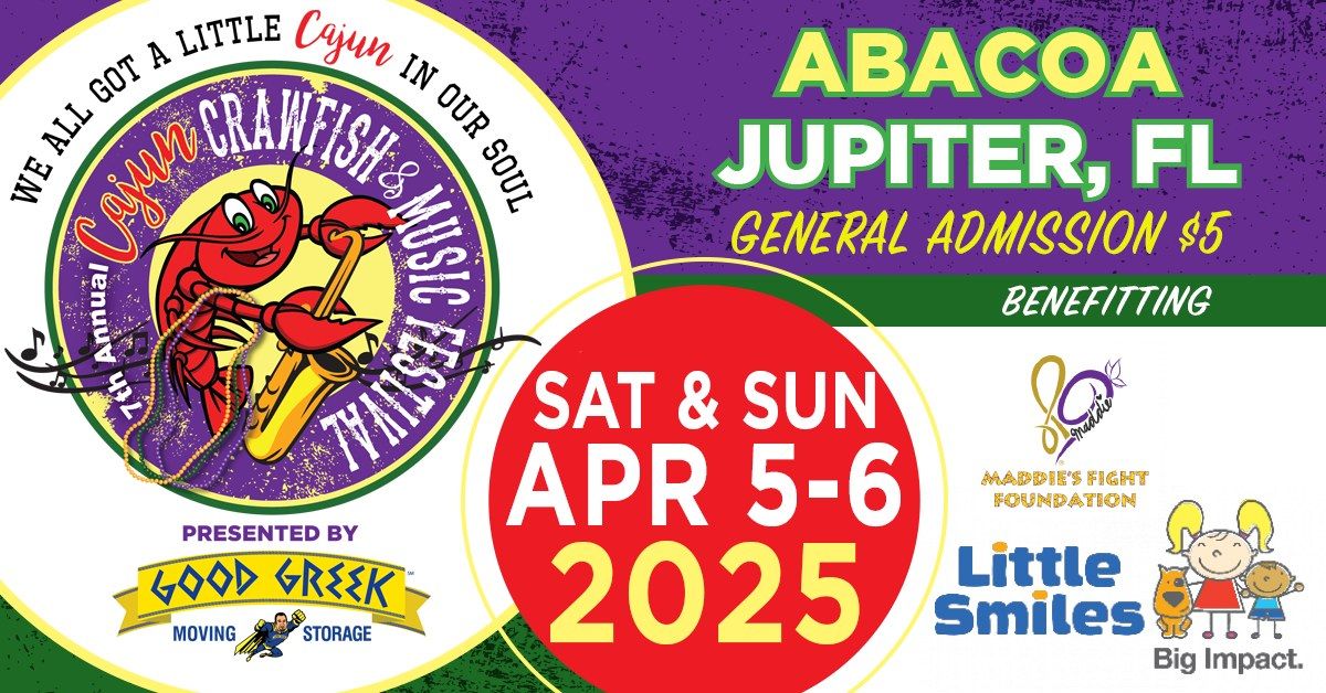 7th Annual Cajun Crawfish & Music Festival