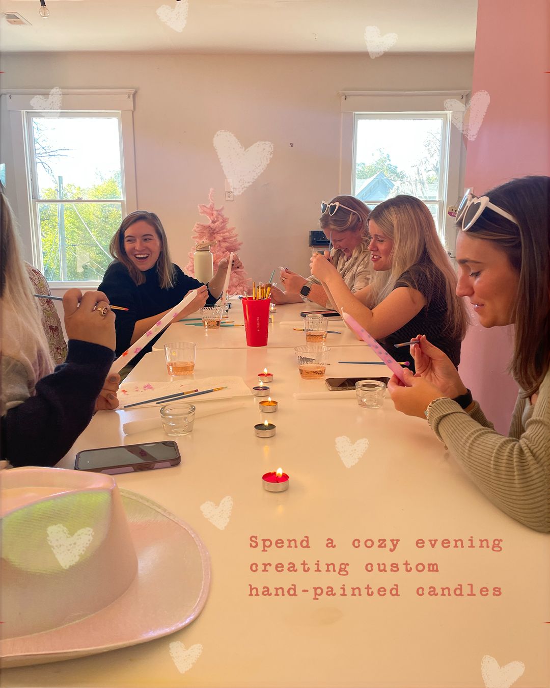 Valentine Candle Painting Workshop