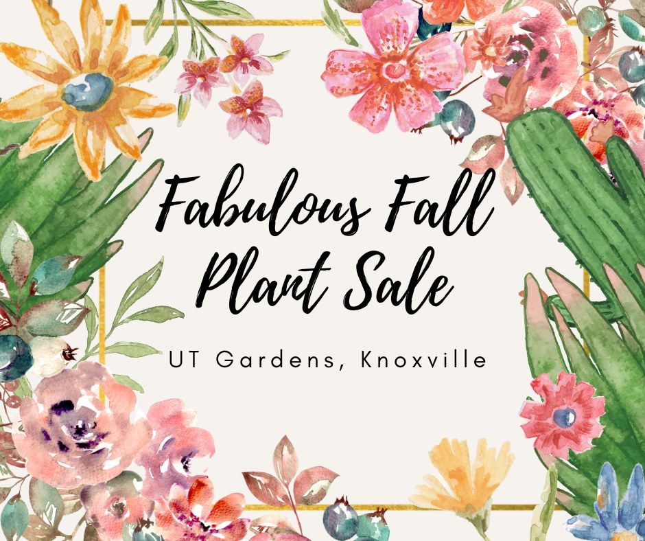 Fabulous Fall Plant Sale 