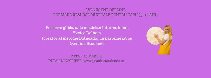 Formare RESURSE MUZICALE PENTRU COPII by Ivette Delhom