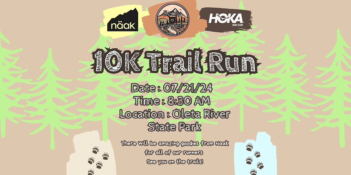 10K Trail Run by Bearly Runners and Hoka Run Club