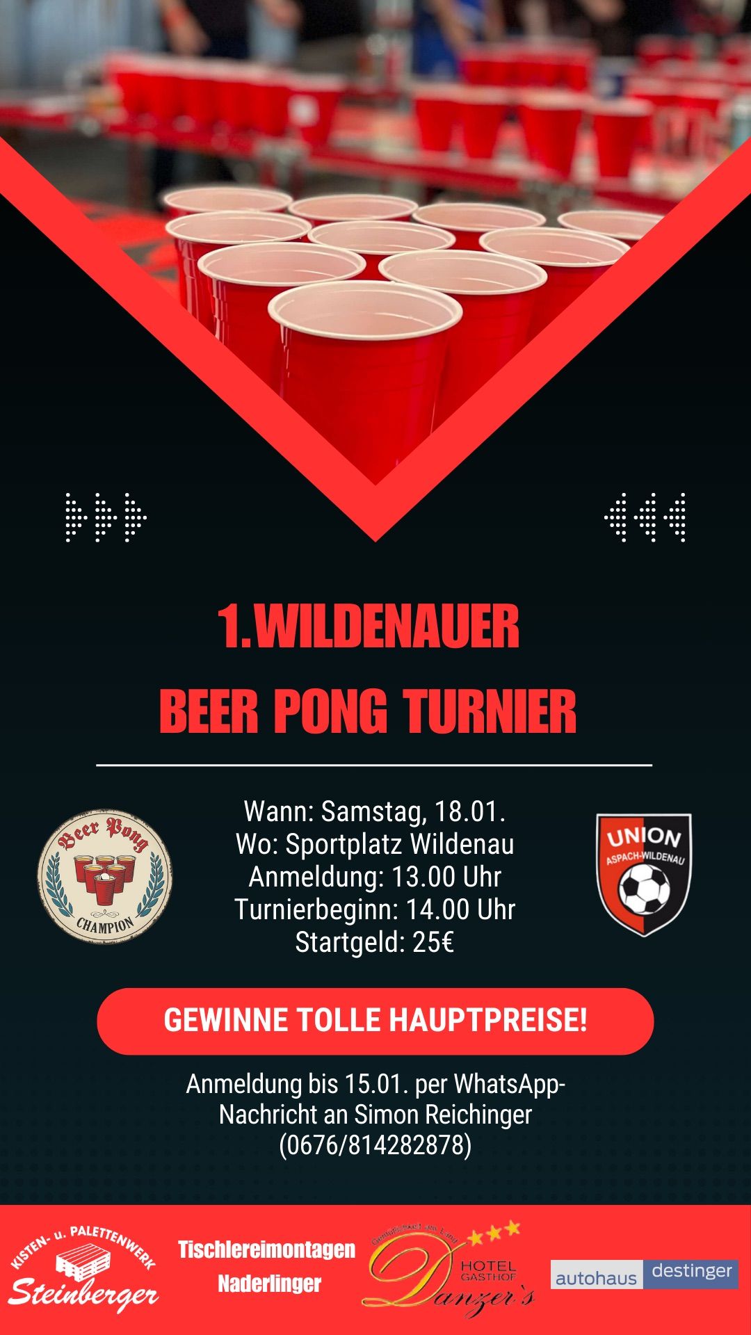 Beerpong-Turnier \ud83d\udd25\ud83c\udf7b