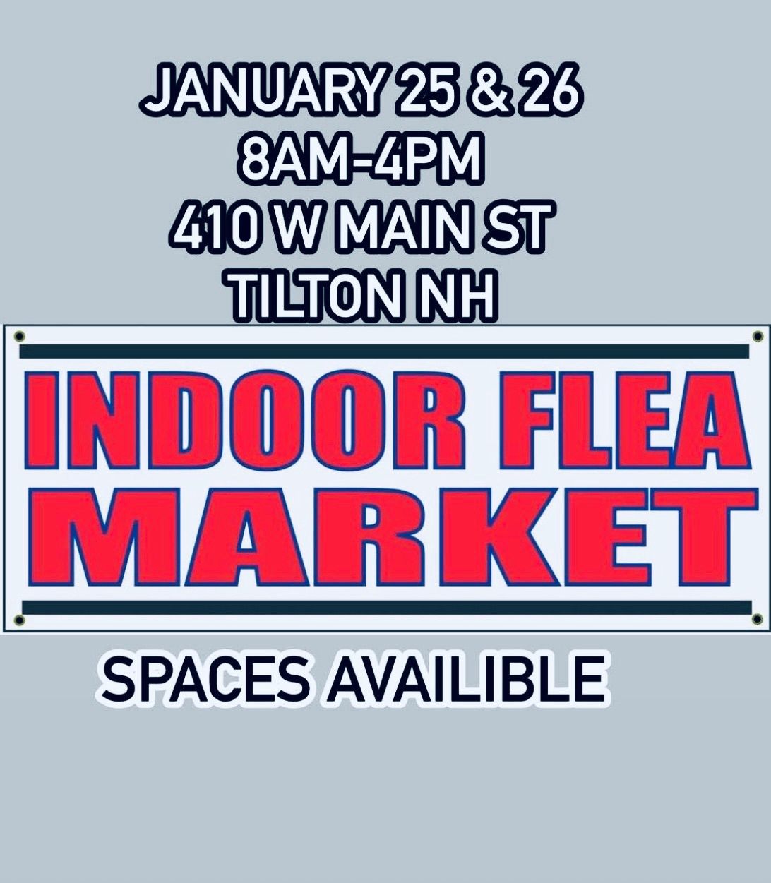 Indoor Fleamarket\/Crafters