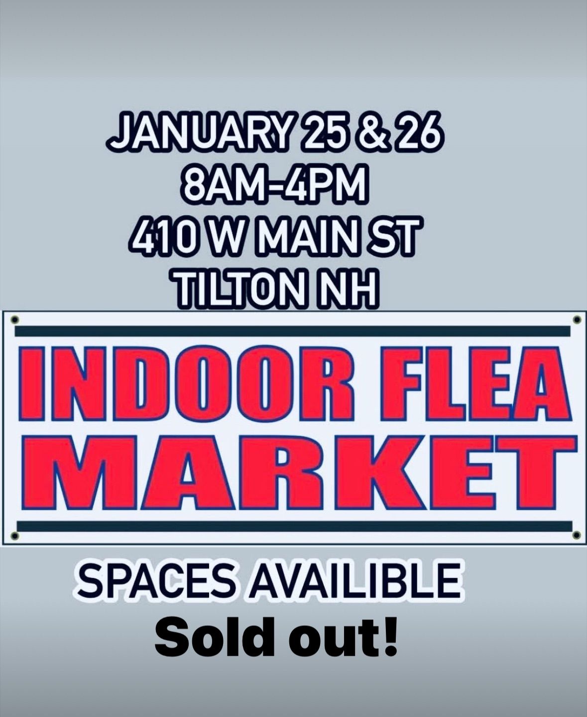 Indoor Fleamarket\/Crafters