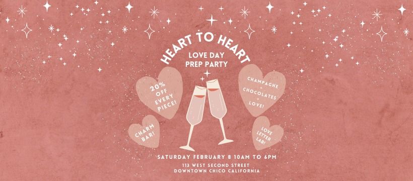 Heart to Heart: Love Day Prep Event!